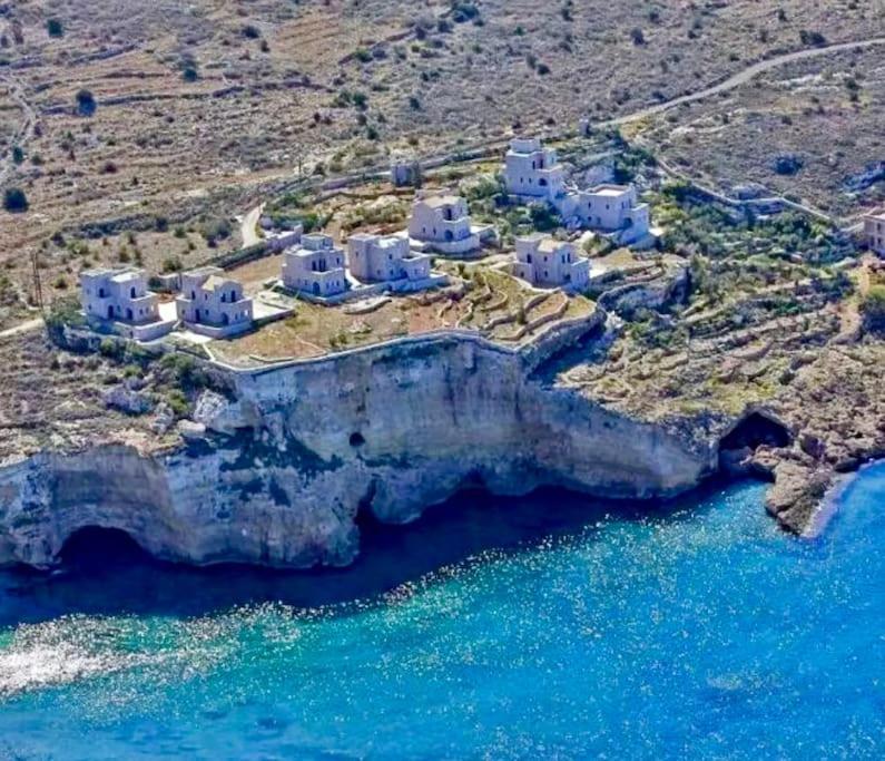 Cozy Cliff Tower W/ Breathtaking Sea Views Villa Agios Georgios Minas Екстериор снимка